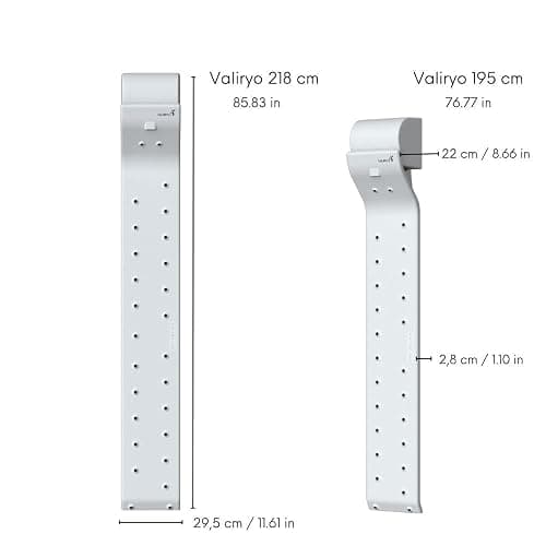 VALIRYO Body Dryer – Air Column for The Shower – Hygienic and Gentle Drying for Your Skin – Enhanced Well-Being, No Risk of Slips – Ideal for Limited Mobility (White, 218) thumbnail 7
