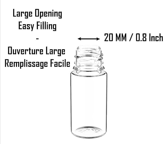 12 x 1OZ /30ML Bottles E liquid Empty Dropper Plastic Eliquid Chubby Unicorn Squeezable e-Cigarettes eCigs + 10 labels for Vaping Ink Food Grade Oil Paints 1 OZ 30 ML thumbnail 5