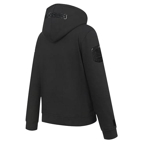 Pro Standard NBA boys Big Boys Nba Classic Triple Black Fleece Pull Over Hoodie thumbnail 4