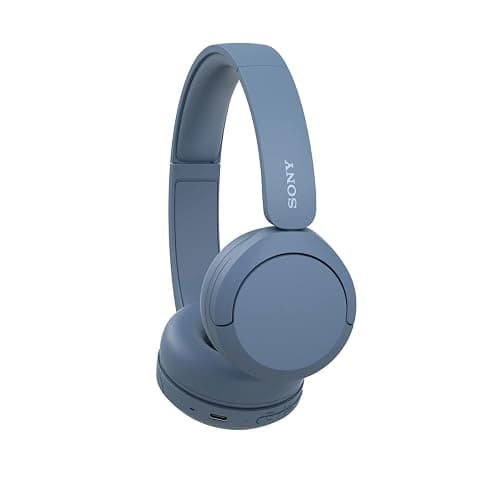 Sony WH-CH520 Wireless On-Ear Bluetooth Headphones with Microphone, Blue | Comfortable Lightweight Design, Up to 50 Hrs Battery with Quick Charging, Multipoint Connection, Clear Calls, Swivel design thumbnail 9