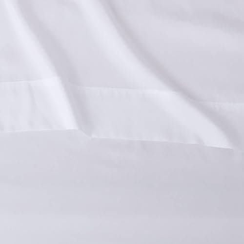 Ultra-Soft Breathable Wrinkle-Free Microfiber 3-Piece Bed Sheet Set with 14-Inch Deep Pockets, College Dorm-Friendly, Twin XL, Bright White thumbnail 4