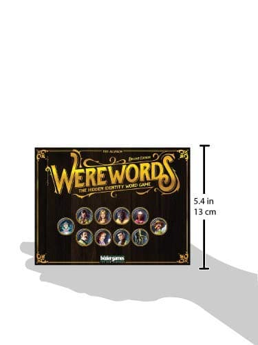 Bezier Games Werewords Deluxe Edition Social Deduction Word Game with Hidden Werewolves, Seer Role, Speedwords Mode, App Integration | 2–20 Players | Ages 8+ thumbnail 2