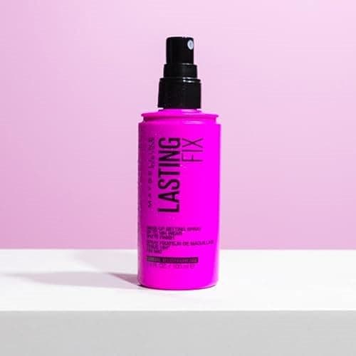 Maybelline New York Fixier-Spray, Lasting Fix Make-Up Setting Spray, Mattierend und langanhaltend, Transparent thumbnail 4