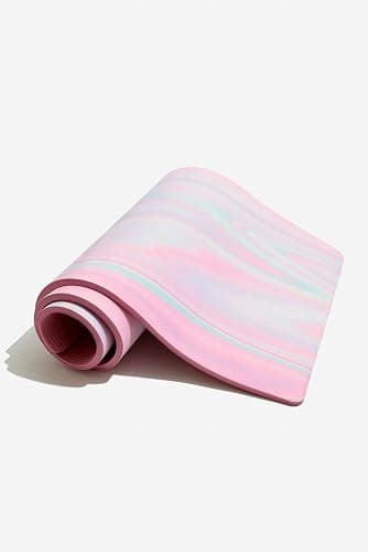 POPFLEX CloudCushion Hot Yoga Mat Non Slip - Extra Thick, Ultra Absorbent Non Slip Yoga Mat for Women - Large Exercise Mat for Yoga, Pilates, Stretching, Floor & Fitness Workouts - Includes Carry thumbnail 6