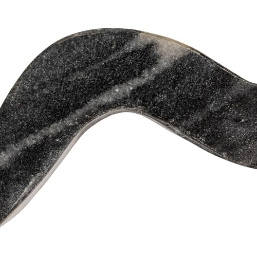 Bloomingville Marble Wave Double Taper Candle Holder, Grey thumbnail 5