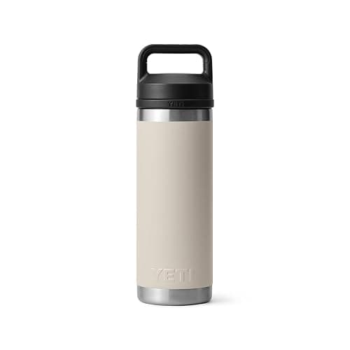 YETI Rambler 18 oz Bottle, Leakproof, Vacuum Insulated, Stainless Steel with Chug Cap, Cape Taupe thumbnail 8