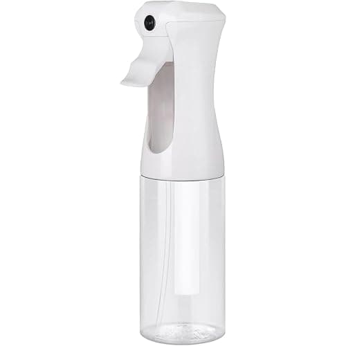 VIGOR PATH Continuous Spray Bottle for Hair – Fine Mist Mister for Hairstyling, Cleaning, Plants, Pets, Barbers, Salons, and Essential Oil Applications (200ml/6.7 oz) Clear - Image 1