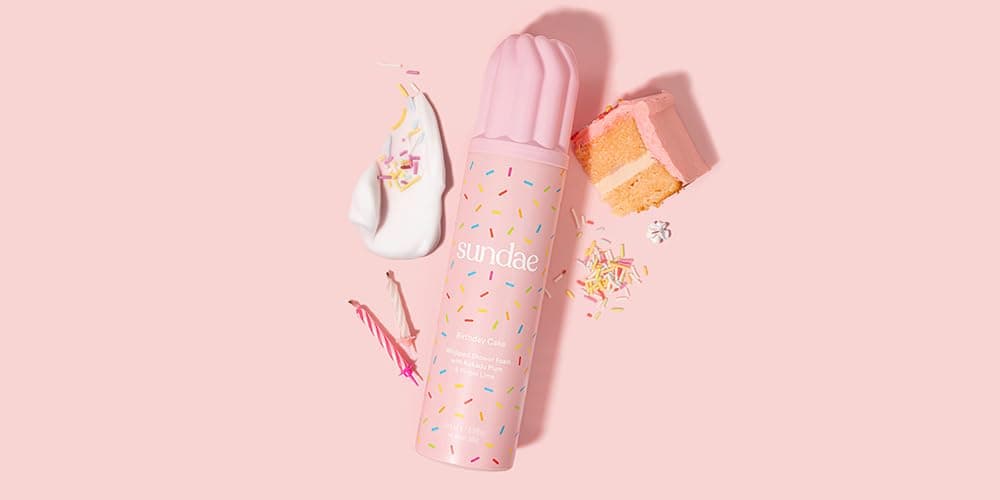 sundae Whipped Shower Foam Birthday Cake Foaming Body Wash 8.9 fl oz, 265ml thumbnail 3