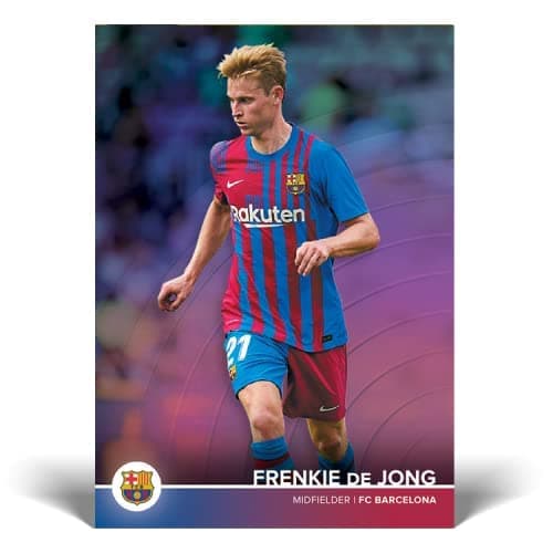 Topps FC Barcelona Official Team Set, Football Cards 2021/22 thumbnail 4