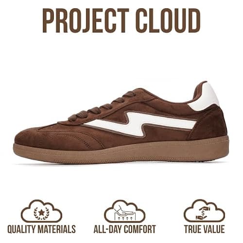 Project Cloud Fashion Sneakers for Women 2026 - Lace-Up Shoes Trendy Women Sneakers with Memory Foam Insole Women's Fashion Sneakers Non-Slip Womens Shoes (Irita) thumbnail 3