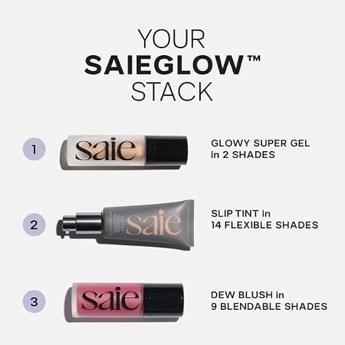 Saie Dew Liquid Blush for Cheeks - Hydrating Cream Blush Stick with a Blendable + Buildable Formula - Skincare Infused Dewy Cheek Tint for a Natural Flush - Glowy Makeup Essential - Chilly (.40 oz) thumbnail 8