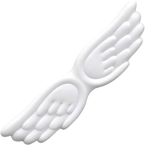 Keuyeo Keyboard Wrist Rest Angel Wings Keyboard Wrist Rest Easy Typing, Pain Relief for Computer and Laptop Home Office Gaming - Image 1