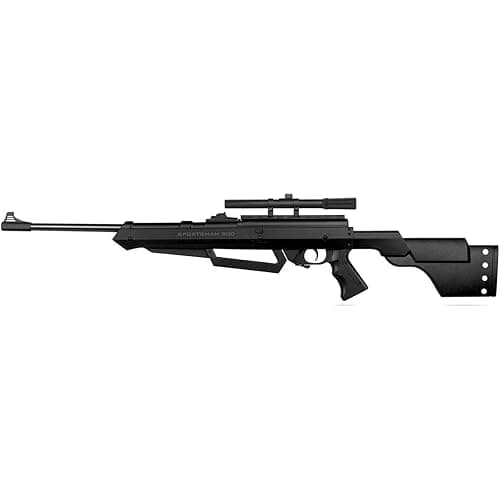 Barra Air Guns Sportsman 900 BB Gun Rifle for Adults, Pellet Rifles for Hunting, 177 Caliber Airgun with Rifle Scope - Shoot Pellets & BBS, 800 FPS - Image 1