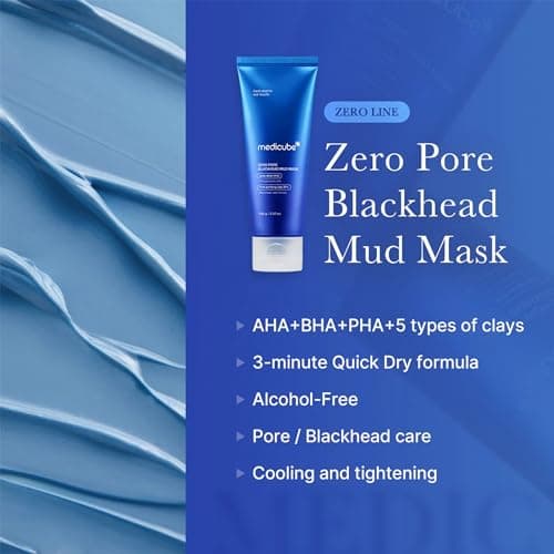 medicube Zero Pore Blackhead Mud Mask with Jelly Brush | Deep Pore Care, Smooth & Clear Skin | Korean Skincare, Skincare Set thumbnail 2