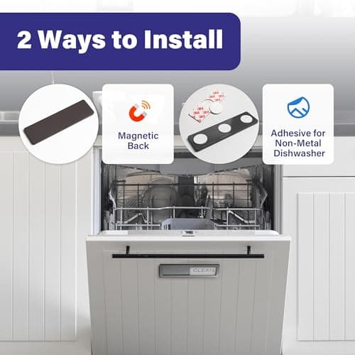 Dishwasher Magnet Clean Dirty Sign -Dishwasher Magnet Sign - Clean & Dirty Dishwasher Slider Indicator -Kitchen Signs thumbnail 4
