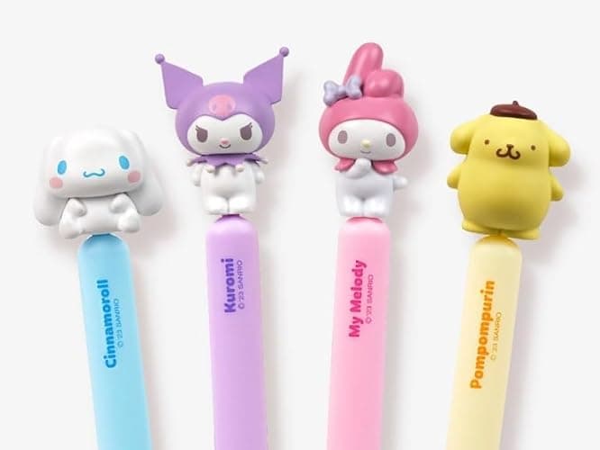 1 Count Cute Figure Toothbrush (Pink) thumbnail 3