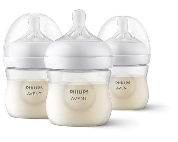 Philips Avent Natural Baby Bottle with Natural Response Nipple (Slow Flow, Flow 2), 4oz, 3-pack, SCY900/03 thumbnail 12