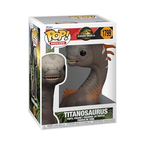 Funko Pop! Movies: Jurassic World: Rebirth - Titanosaurus - Collectable Vinyl Figure - Gift Idea - Official Merchandise - Toys for Kids & Adults - Movies Fans - Model Figure for Collectors - Image 1