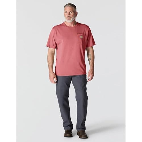 Carhartt men's K87 light amber pocket t-shirt thumbnail 3