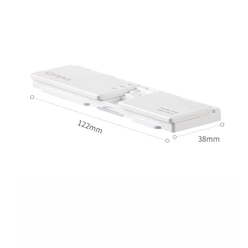 8-Hole Paper Punch, Compact Manual Lever Puncher for Binder Sheets and Planner Refills, Portable Desk Hole Punch thumbnail 2