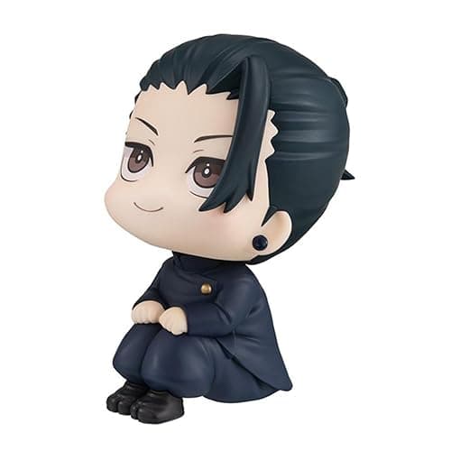 Puruuige Geto Suguru Figure Anime Suguru Figurine 3.93'' Look Up Pose Model Statue PVC Cute Cake Topper Decoration thumbnail 3