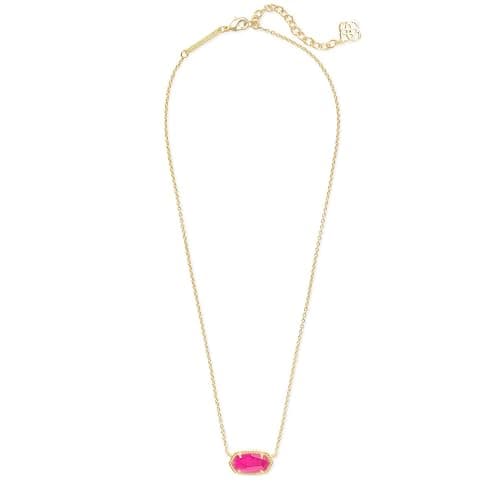 Kendra Scott Elisa Pendant Necklace for Women, Fashion Jewelry, 14k Gold-Plated thumbnail 2
