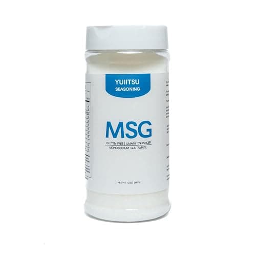 YUIITSU 12 oz MSG Seasoning Monosodium Glutamate, Gluten-Free Plant Based Umami Flavor Enhancer, Enhance Flavor of Poultry, Beef, Vegetables, and Marinades - Image 1