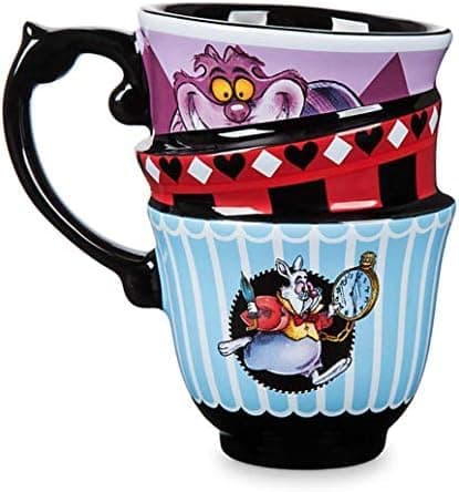 Ferro Stars Alice, Tasse pour Thé et Café en Céramique avec Lapin, Tasse Double Teacup, 1 Pièce, 12cm thumbnail 3