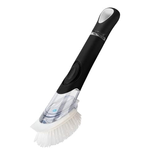 CELOX Dish Brush with Soap Dispenser, Kitchen Brush for Pans, Dishes - Image 1