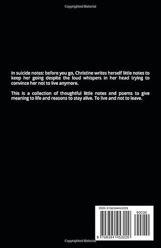 suicide notes: before you go ...: little notes to those battling with suicidal thoughts thumbnail 2