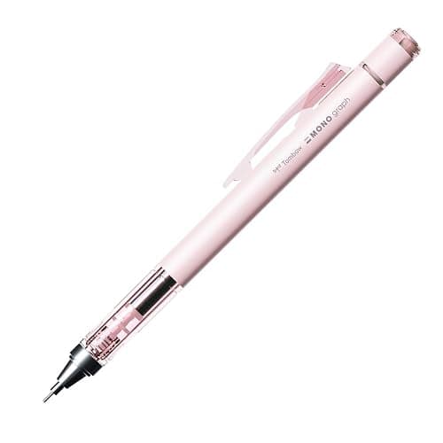 Tombow DPB-141C Mechanical Pencil MONO Monograph 0.5mm, Matte Pink - Image 1