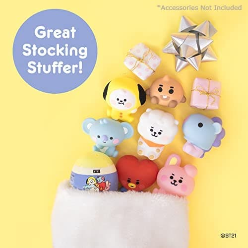 Hamee LINE Friends BT21 (Baby) [Surprise Capsule Series] Cute Water Filled Squishy Toy [Birthday Gift Bags, Party Favors, Gift Basket Filler, Stress Relief Toys] - 1 Pc. (Mystery - Blind Capsule) thumbnail 3