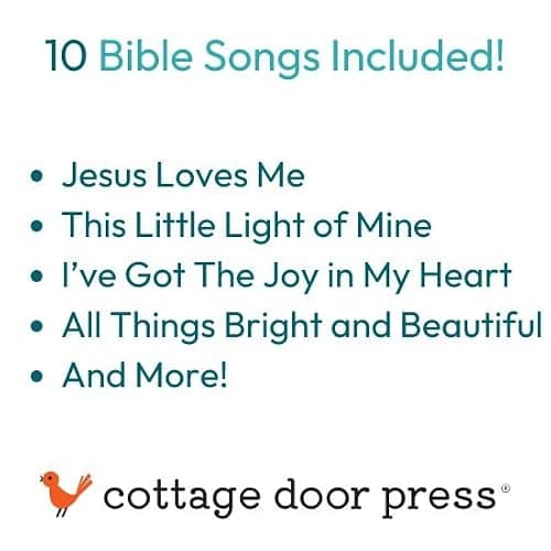 Bible Stories and Songs Interactive Electronic Take Along Storyteller with 11 Books (Little Sunbeams) thumbnail 11