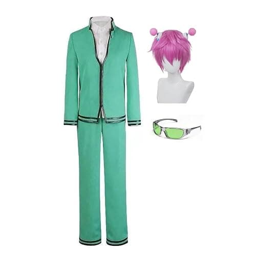Zhongkaihua The Disastrous Life Of Saiki K Cosplay Costume Saiki Kusuo Cosplay Saiki K Outfit School Uniform Full Set Halloween Carnival - Image 1