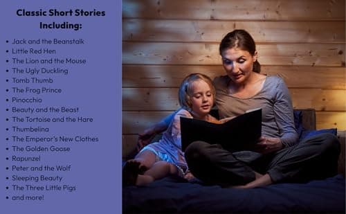 Five-Minute Stories - Over 50 Tales and Fables: Short Nursery Rhymes, Fairy Tales, and Bedtime Collections for Children thumbnail 4