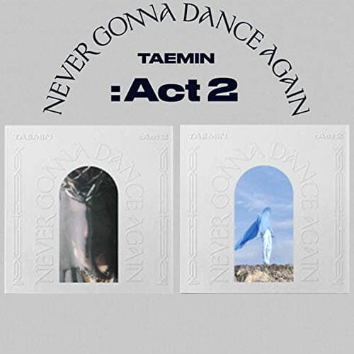 TAEMIN [NEVER GONNA DANCE AGAIN : ACT 2] 3rd Regular Album RANDOM VER. 1p CD+1p Sleeve+1p Photo Book+1p Photo Card +1p Poster(On pack)+1p Unpublished Content+TRACKING CODE K-POP SEALED - Image 1