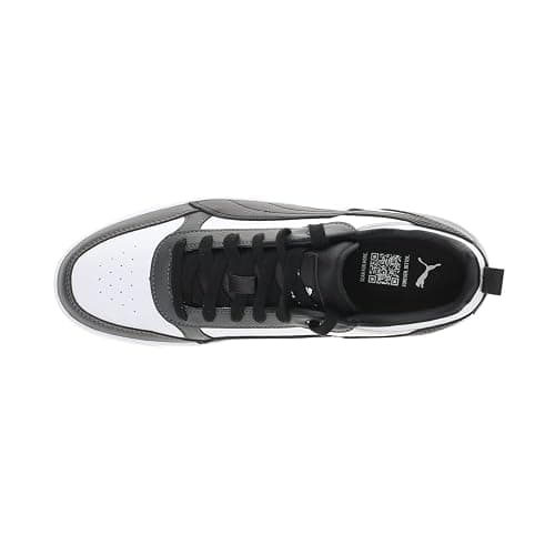 PUMA Mens Dribble Lace Up Sneakers Shoes Casual - Grey thumbnail 4
