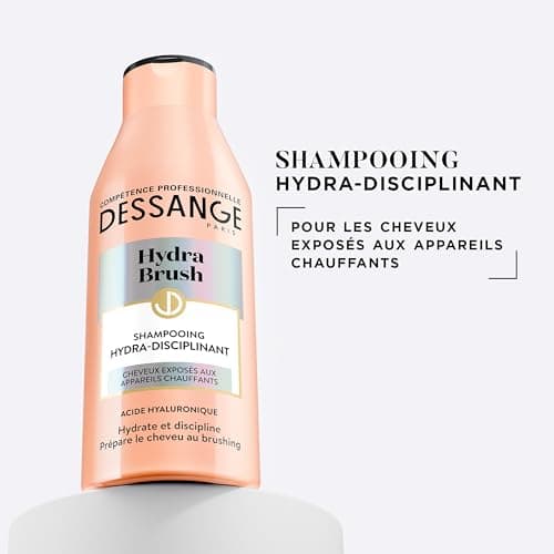 DESSANGE - Coffret Hydratant & Disciplinant Hydra-Brush - Shampoing Disciplinant + Lait de Brushing Thermoprotecteur + Sérum De Finition Anti-Frizz 48H* - Formule Enrichie À l'Acide Hyaluronique* thumbnail 2