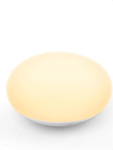 EASZZZ Baby Night Light, Flip & Touch Egg Light for Nursery, BPA-Free Silicone Nursing Lamp for Breastfeeding, Small Portable Dimmable Rechargeable Travel Nightlight, Newborn Essential Registry Gift - Image 1