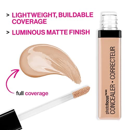 Wet n Wild 845B Photo focus concealer wand, 0.29 Fl Oz, Dark Cocoa - Dark Cocoa thumbnail 5