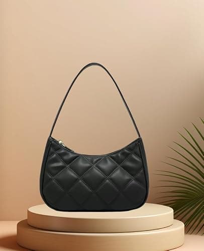 CYHTWSDJ Shoulder Bags for Women, Cute Hobo Tote Handbag Mini Clutch Purse with Zipper Closure thumbnail 3