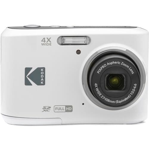 Kodak PIXPRO FZ45 Digital Camera, 16MP Compact Point & Shoot, 4X Optical Zoom, 27mm Wide Angle Lens, 1080P Full HD Video, White + Camera Case & 32GB SD Card thumbnail 2