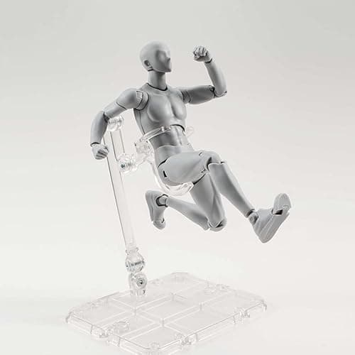 Haniforever Artists Manikin Art Mannequin Figures Supplies Drawing Tools,Small Drawing Figure Model for Sketching,Painting,Action Figure Set(Grey,Male) thumbnail 5