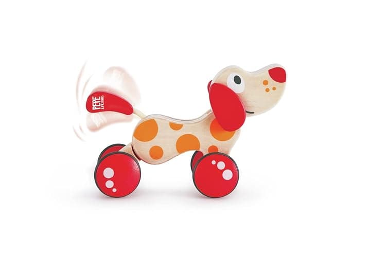 Hape Walk-A-Long Puppy Wooden Pull Toy thumbnail 4