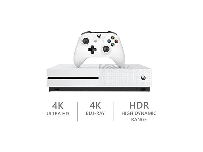 Microsoft - Xbox One S 500GB Console - White - ZQ9-00028 (Renewed) thumbnail 2