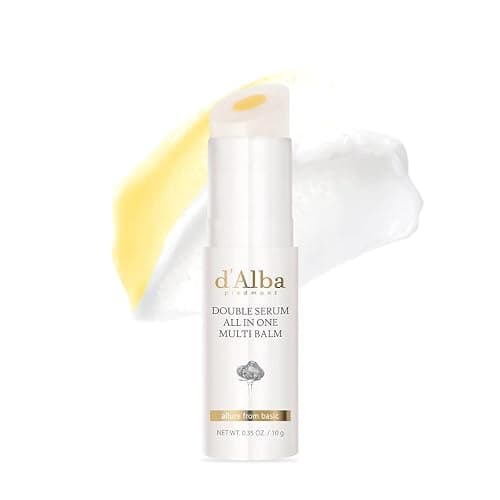 d'alba Piedmont White Truffle Double Serum All-in-one Multi Balm, Stick Balm, Vegan Skincare with Vitamin C and Vegan Collagen, 3-in-1 Anti Wrinkle, Eye Treatment, Dark Spot Remover - Image 1