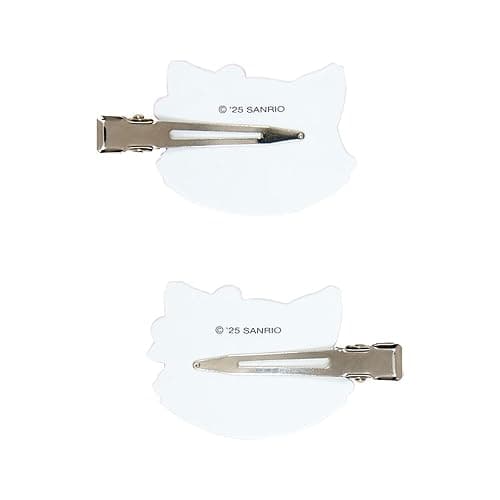 Sanrio 660868 Charmy Kitty Bangs Clip, ABS Resin, Right and Left Facing Set, Makeup, Facial Cleansing, Desk Work, Ages 3 and Up thumbnail 3