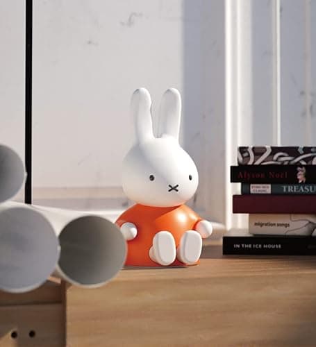 Miffy Portable Bluetooth Speakers, Cute Portable Wireless Speakers with Loud Stereo Sound, Built-in Mic, TF-Card Slot, Dual Pairing,40H Playtime for Room, Desk Decor, for her (Lite-Blue) thumbnail 6