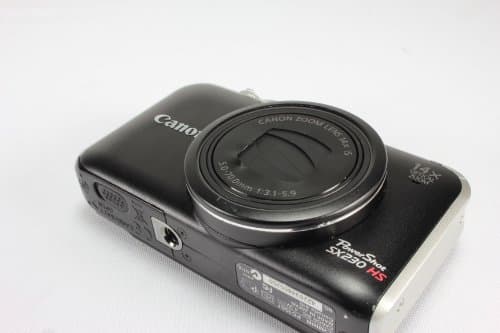 Canon PowerShot SX230 HS 12.1 MP CMOS Digital Camera with 14x Image Stabilized Zoom 28mm Wide-Angle Lens and 1080p Full-HD Video (Black) (OLD MODEL) thumbnail 4
