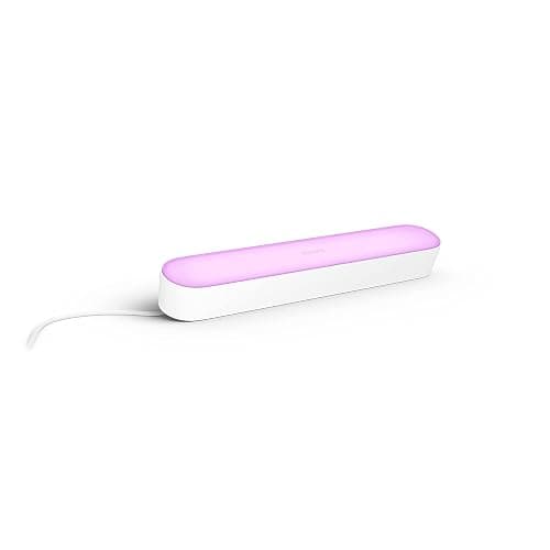 Philips Hue Play White & Color Ambiance, kit de base x 1, Blanc, fonctionne avec Alexa, Google Assistant et Apple Homekit - Image 1